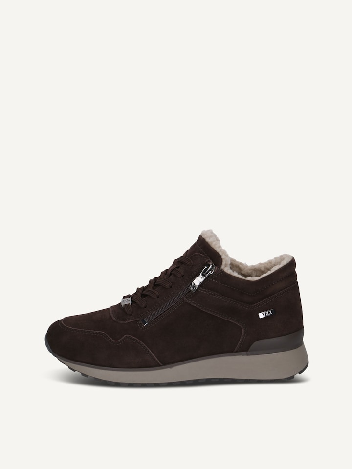 Caprice, Ledersneaker - braun Warmfutter DK BROWN SUEDE