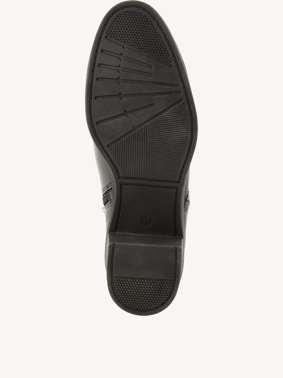 Marco Tozzi, Bottine en cuir - noir BLACK, image 3 sur 6