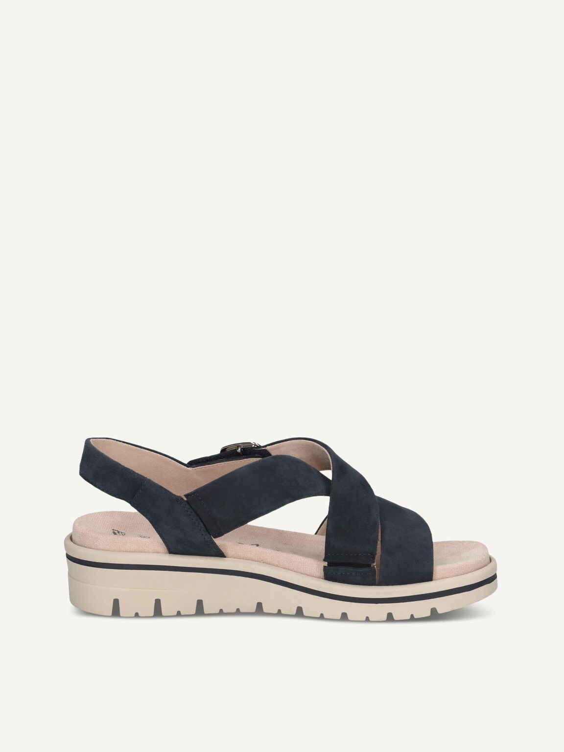 Caprice, Leather Sandal - blue OCEAN SUEDE, image 4 of 6