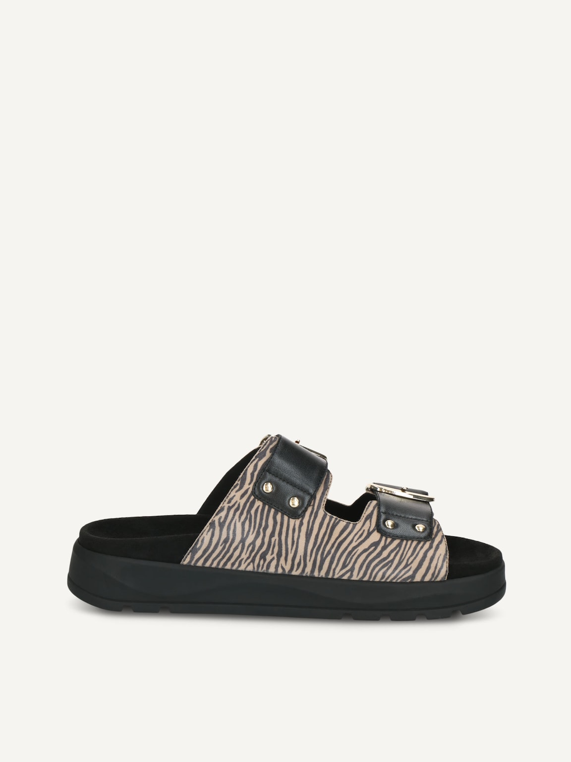 Caprice, Leather Mule - beige BEIGE ZEBRA, image 4 of 6