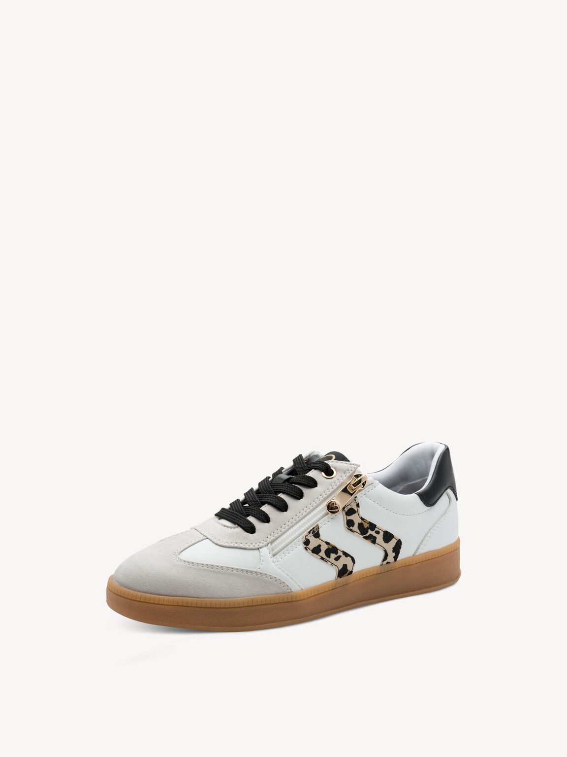 Marco Tozzi, Sneaker - bianco WHITE/LEO, immagine 4 di 8