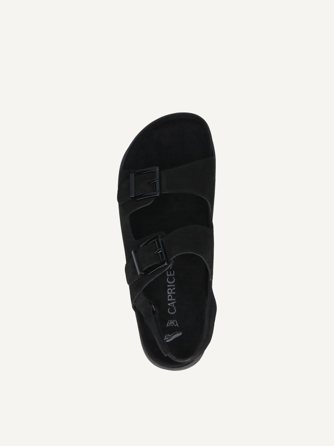 Caprice, Leather Sandal - black BLACK SUEDE, image 5 of 5