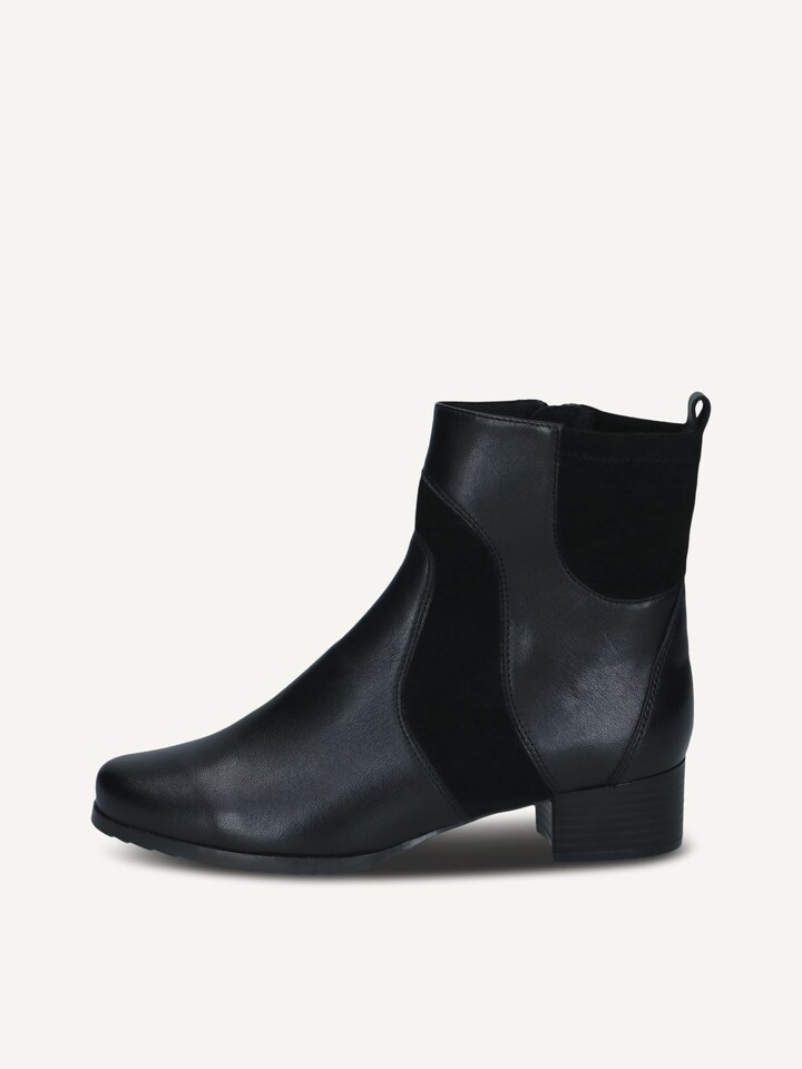 Caprice, Bottine - noir BLACK COMB