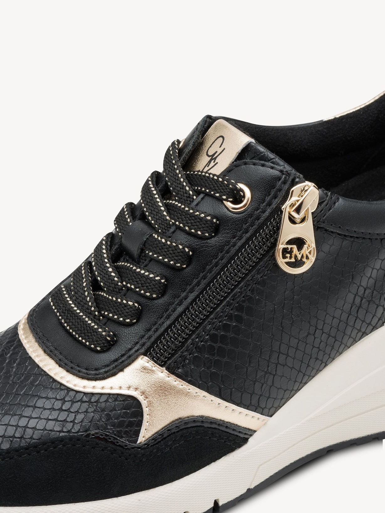 Marco Tozzi, Sneaker - schwarz BLACK/GOLD, Bild 5 von 7