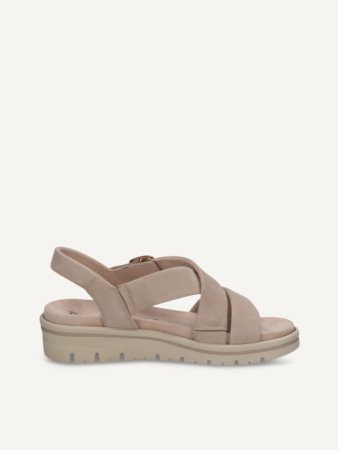 Caprice, Leather Sandal - beige SAND SUEDE, image 3 of 5