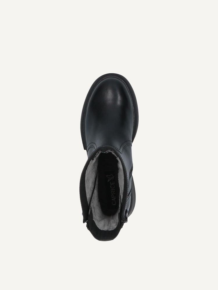 Caprice, Bottine en cuir - noir BLACK NAPPA, image 4 sur 5