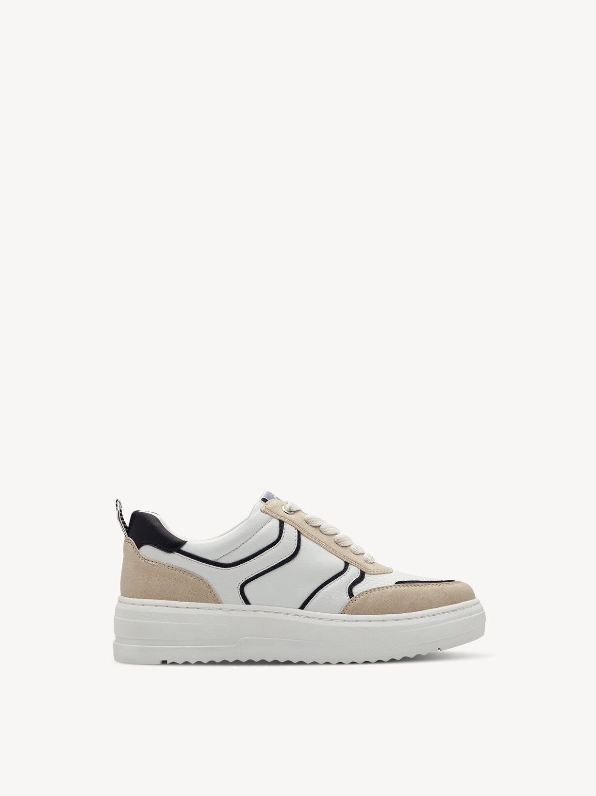 Marco Tozzi, Sneaker - weiß WHITE/BLACK, Bild 6 von 6
