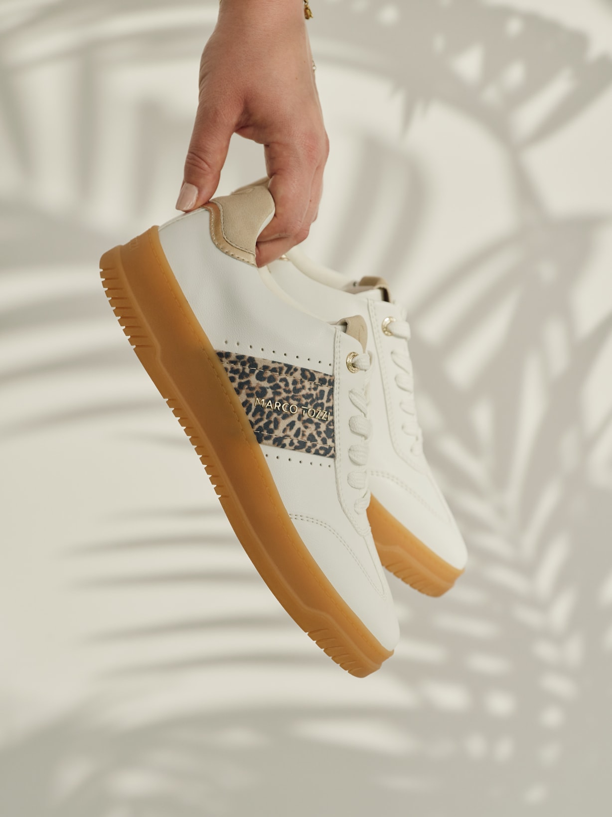 Marco Tozzi, Sneaker - weiß WHITE/LEO, Bild 2 von 7