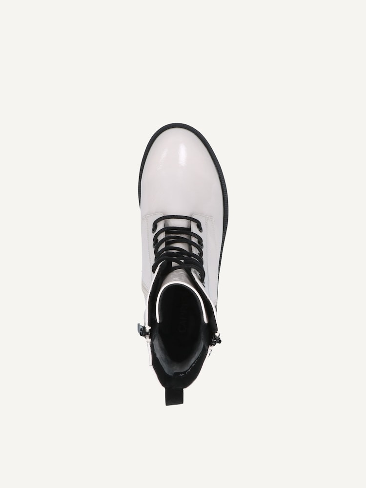 Caprice, Bottine en cuir - blanc WHITE NAPLAK, image 8 sur 10