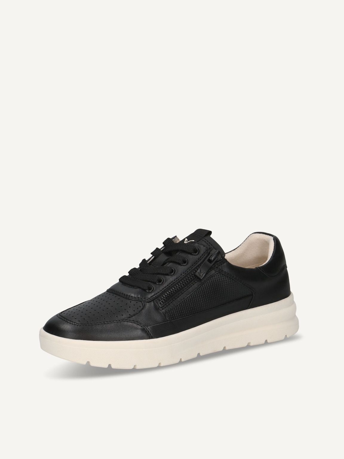 Caprice, Leather Low shoes - black BLACK NAPPA, image 1 of 5