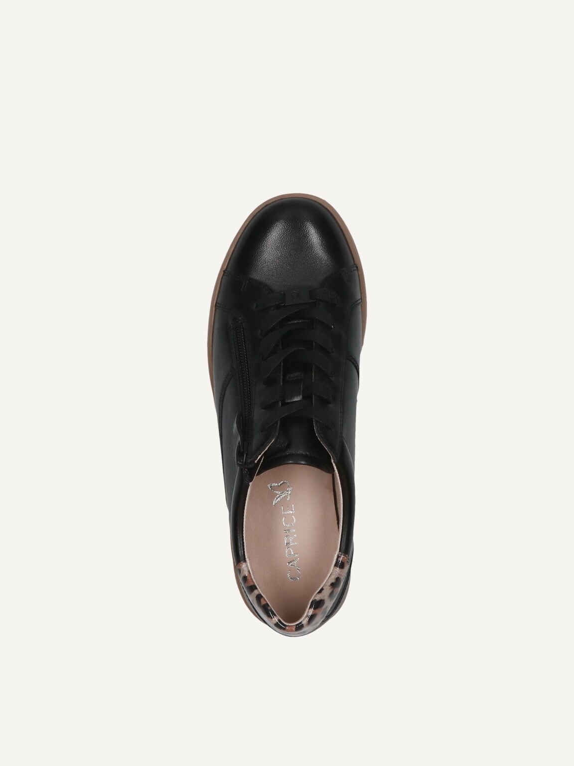 Caprice, Leather Sneaker - black BLACK NAPPA, image 5 of 5