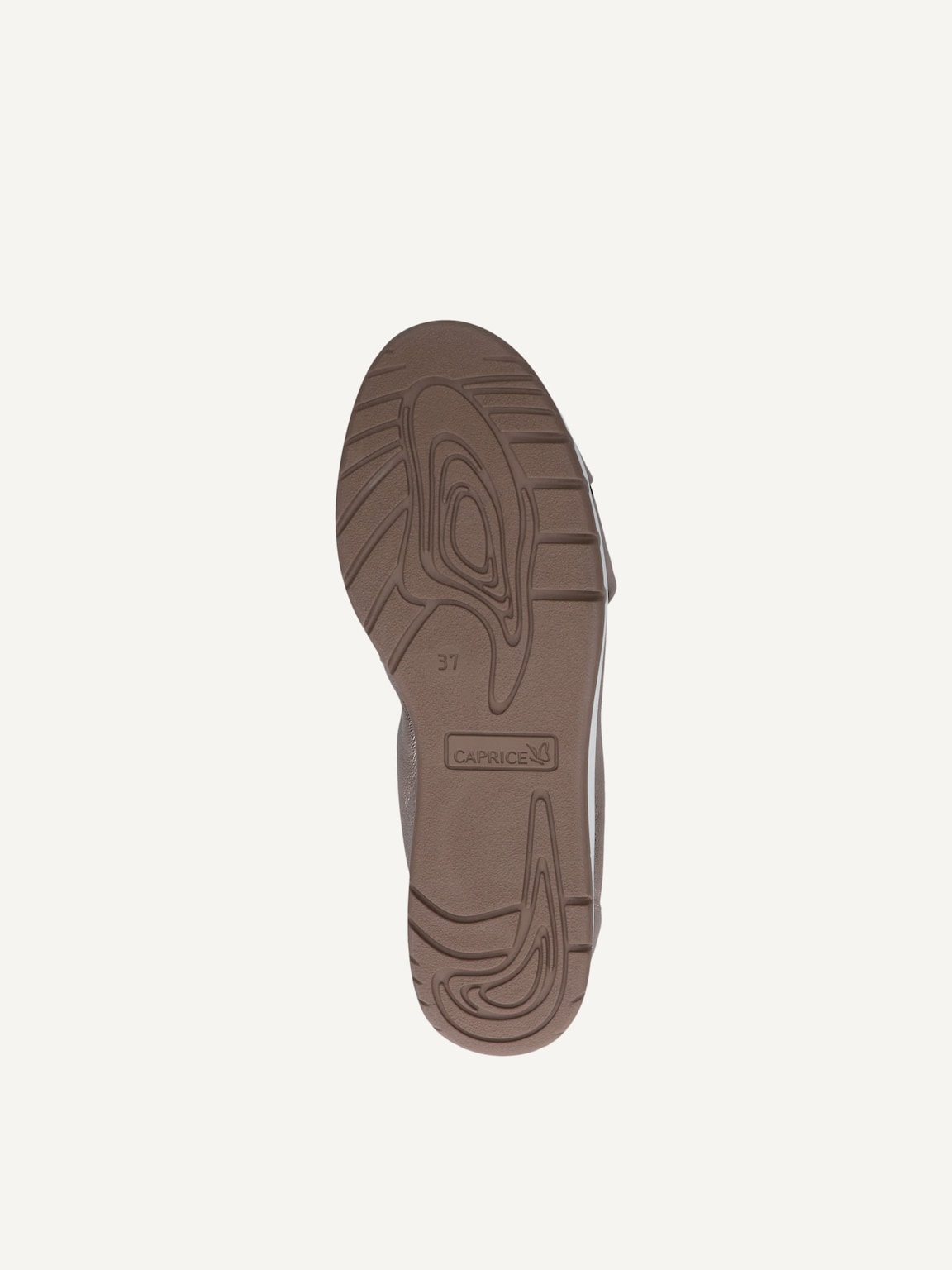 Caprice, Leather Ballerina - brown TAUPE METALLIC, image 4 of 5