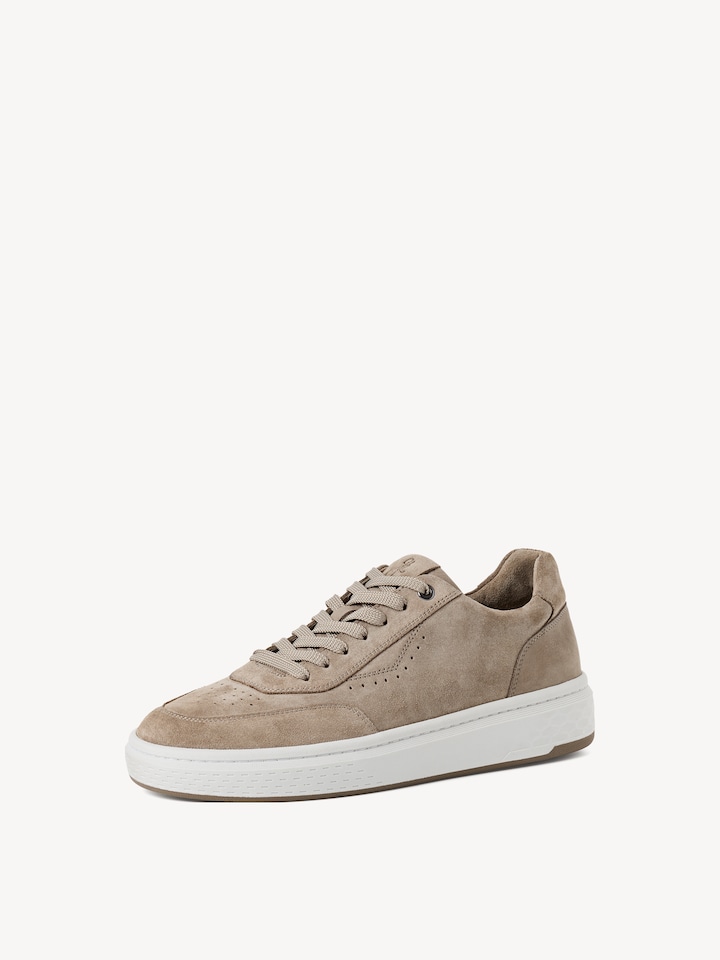 Marco Tozzi, Ledersneaker - beige TAUPE