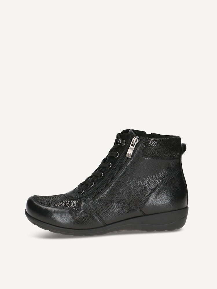 Caprice, Bootie - black warm lining BLACK COMB, image 3 of 6