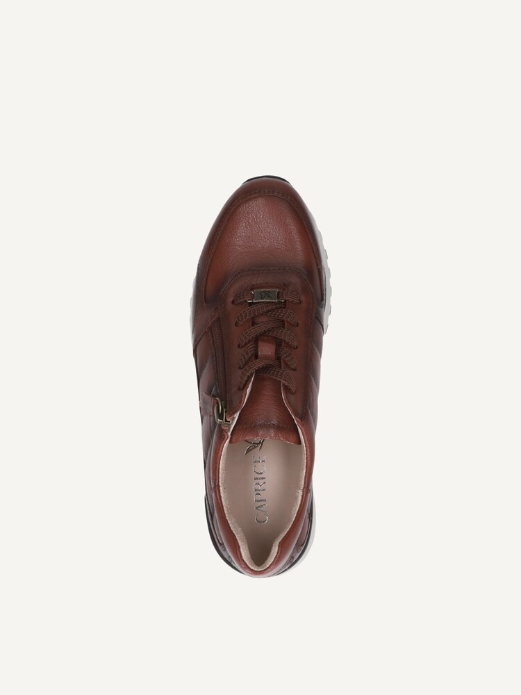 Caprice, Leather Sneaker - brown MUSCAT SOFTNAP, image 5 of 5