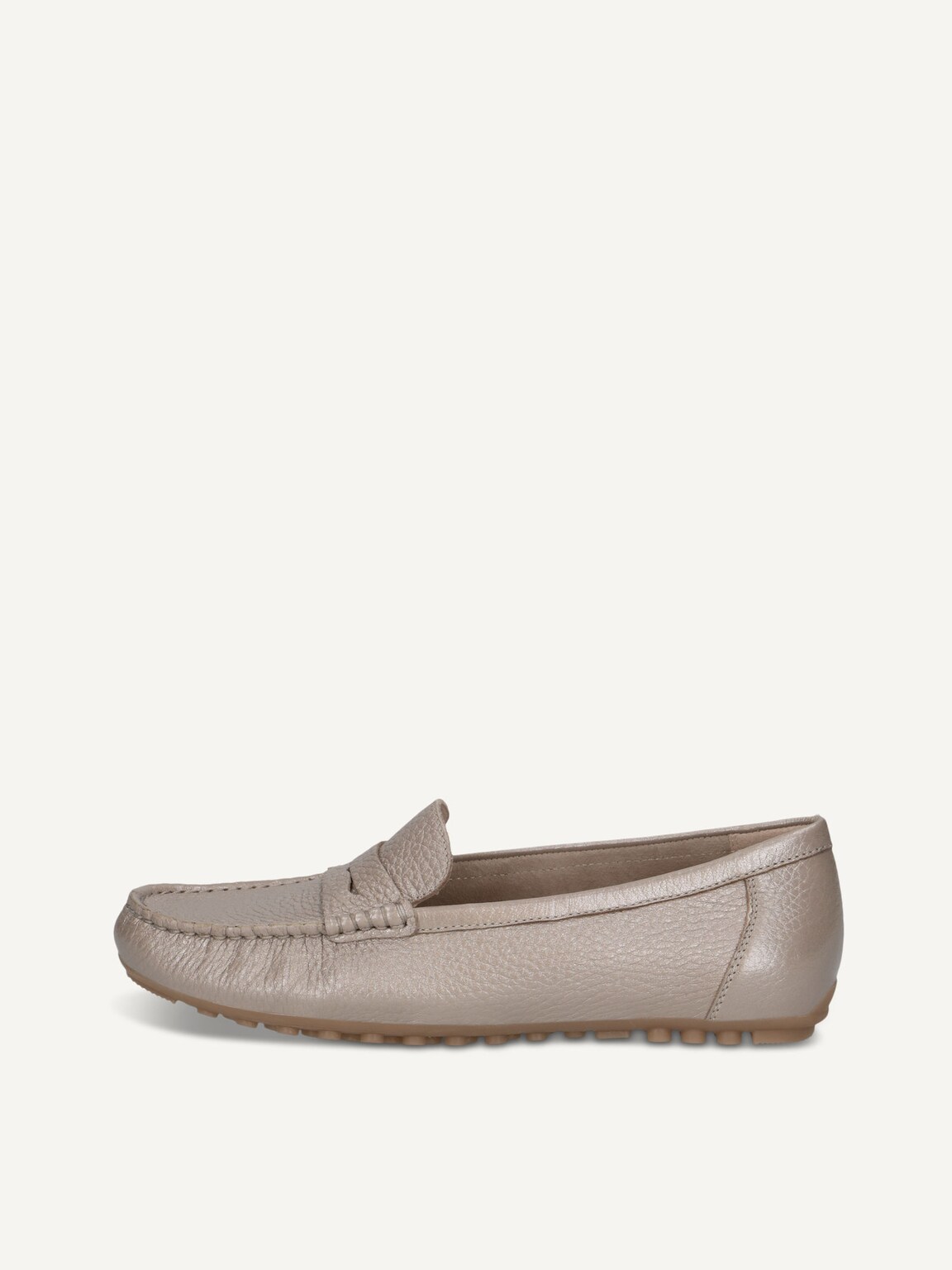 Caprice, Leather Moccasin - grey STONE PER.DEER, image 2 of 5