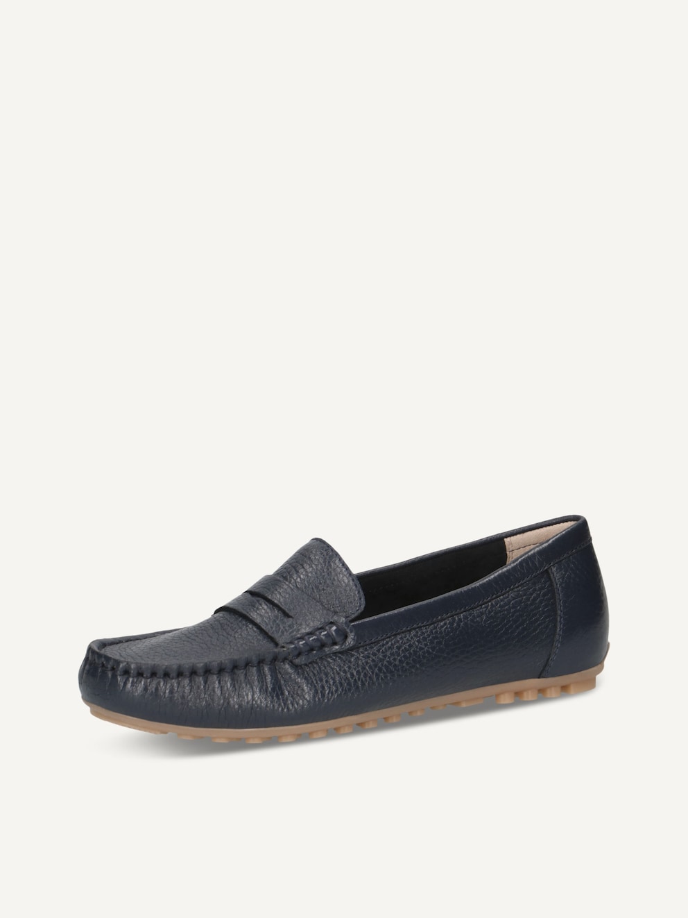 Caprice, Mocassin en cuir - bleu OCEAN DEER, image 2 sur 5