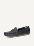 Not selected, Caprice, Leather Moccasin - blue OCEAN DEER