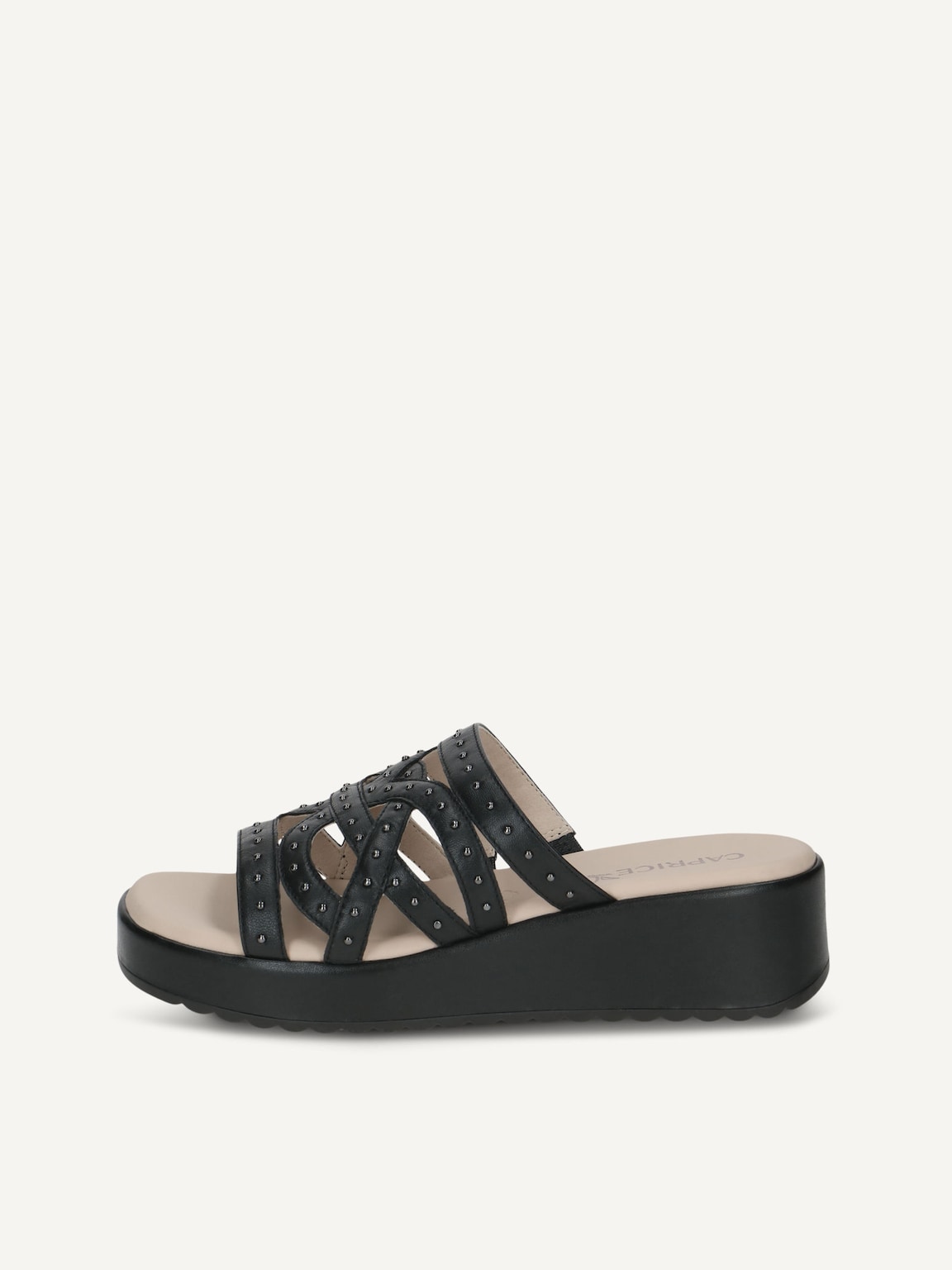Caprice, Leather Mule - black BLACK NAPPA, image 2 of 5
