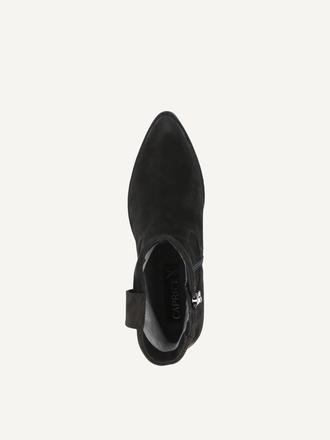 Caprice, Leather Bootie - black BLACK SUEDE, image 5 of 5