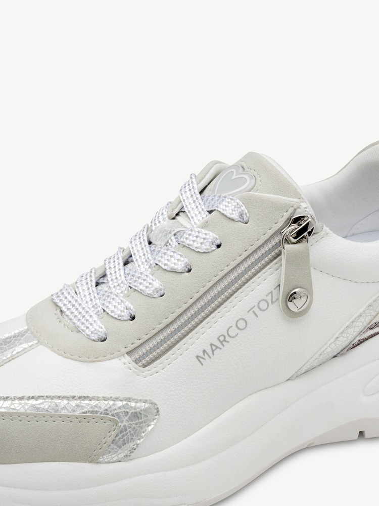 Marco Tozzi, Sneaker - offwhite WHITE COMB, immagine 5 di 6