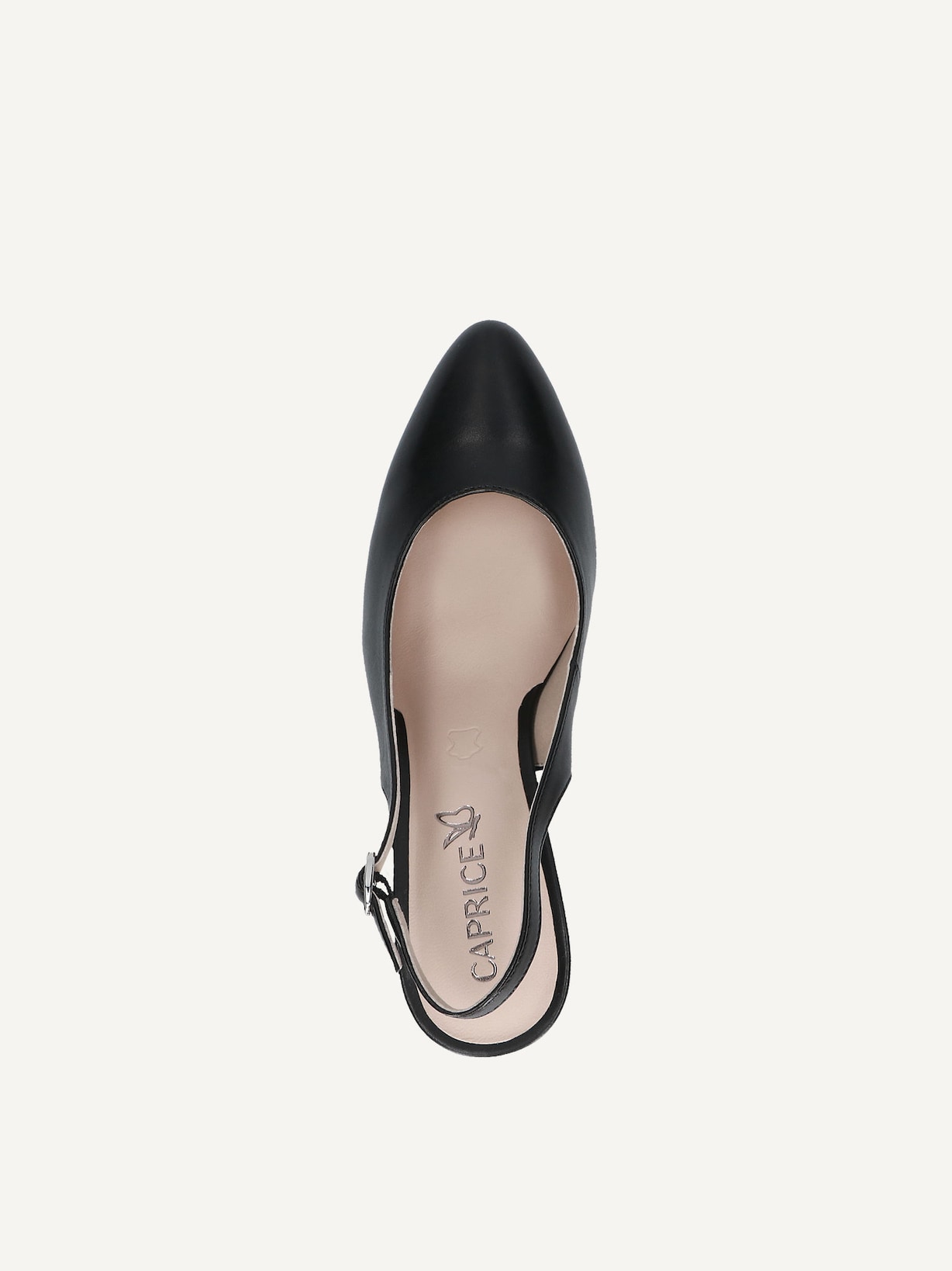 Caprice, Escarpin en cuir - noir BLACK NAPPA, image 4 sur 5