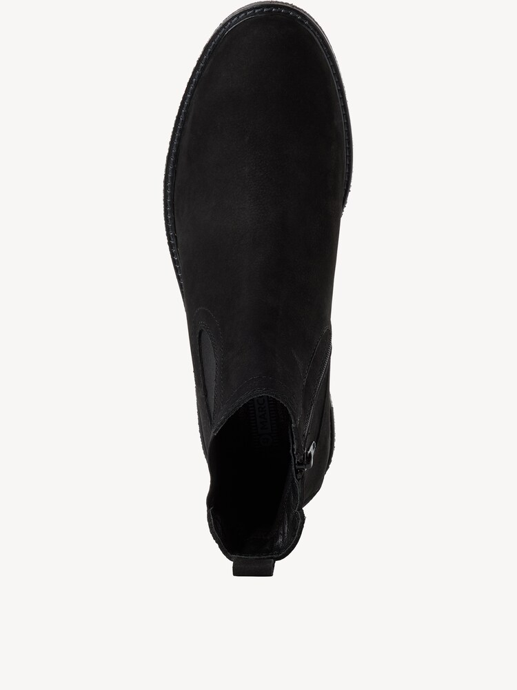 Marco Tozzi, Bottine Chelsea en cuir - noir BLACK, image 3 sur 6