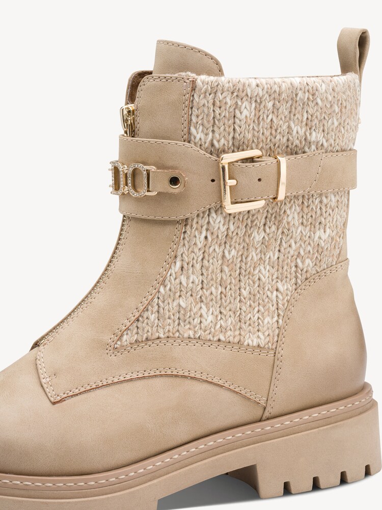 Marco Tozzi, Stivaletti - beige fodera calda BEIGE COMB, immagine 6 di 7