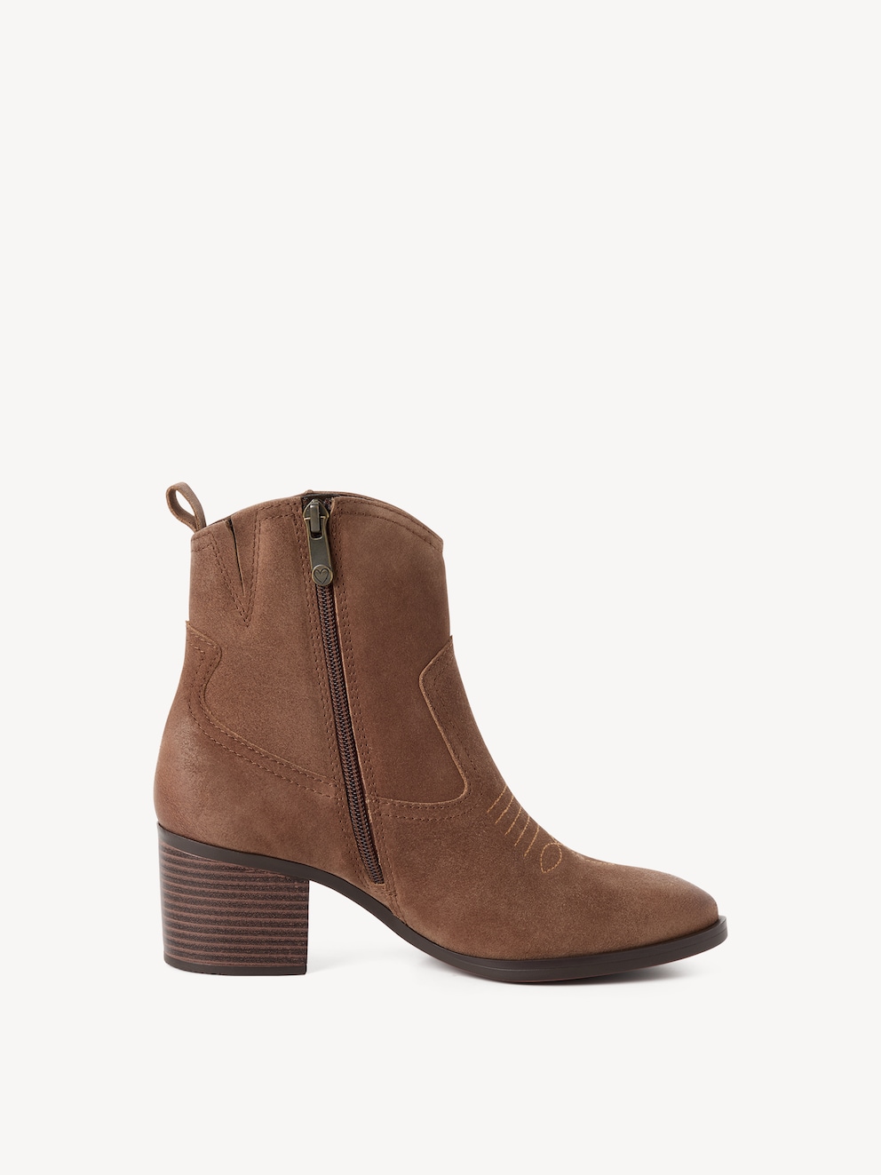 Marco Tozzi, Lederstiefelette - braun BROWN SUEDE, Bild 6 von 6