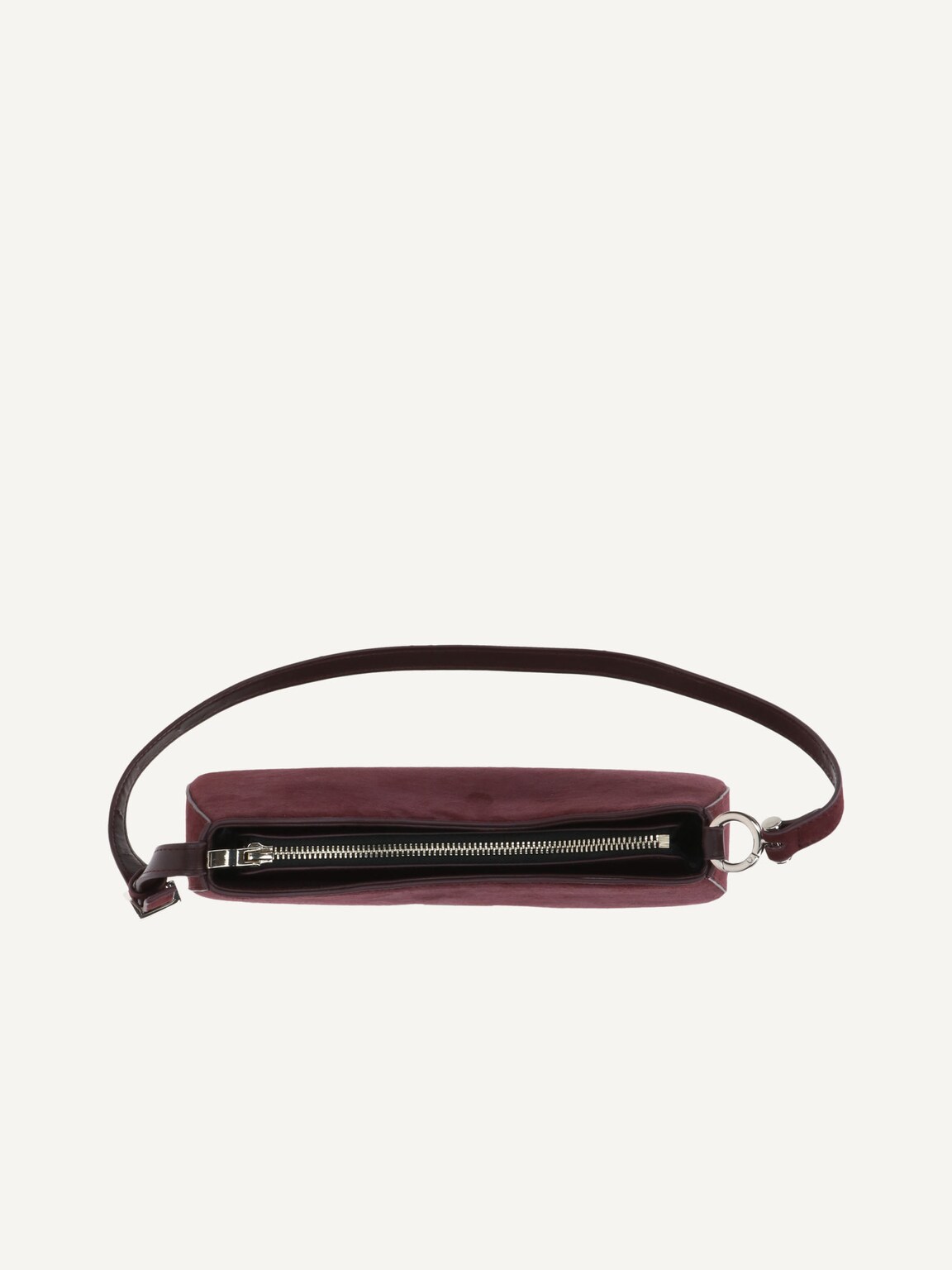 Caprice, Handbag - red BORDEAUX SUEDE, image 5 of 5