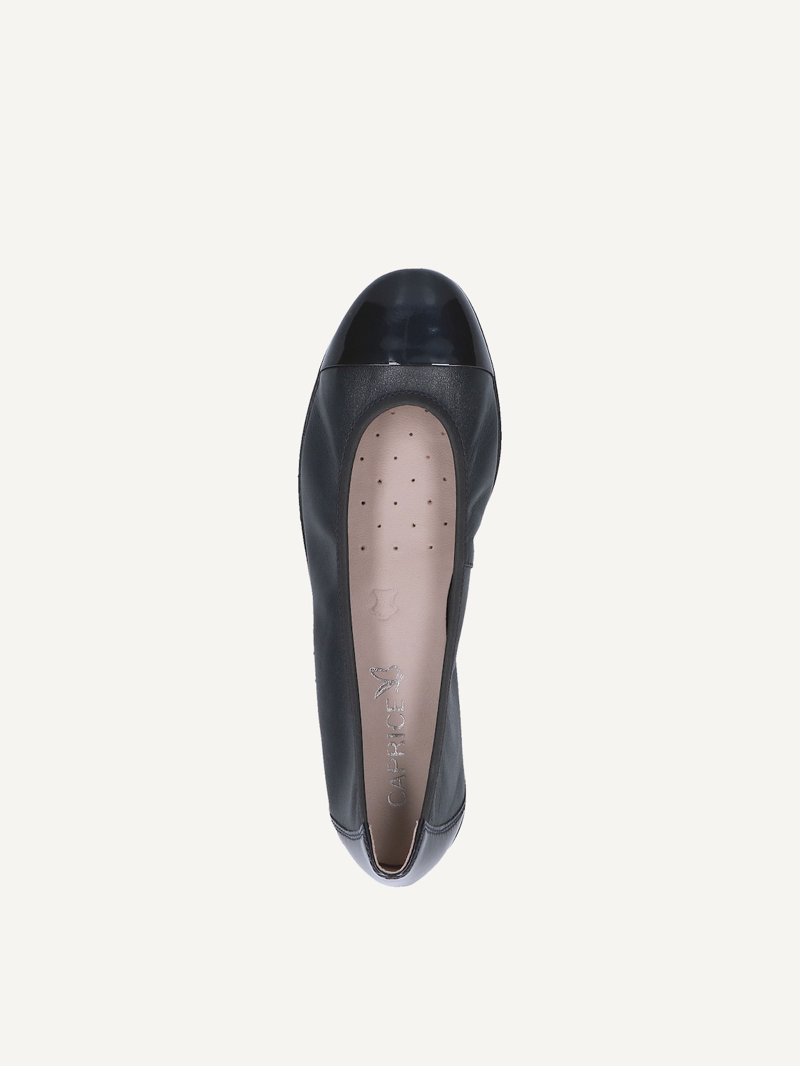 Caprice, Leather Ballerina - blue OCEAN COMB, image 5 of 5