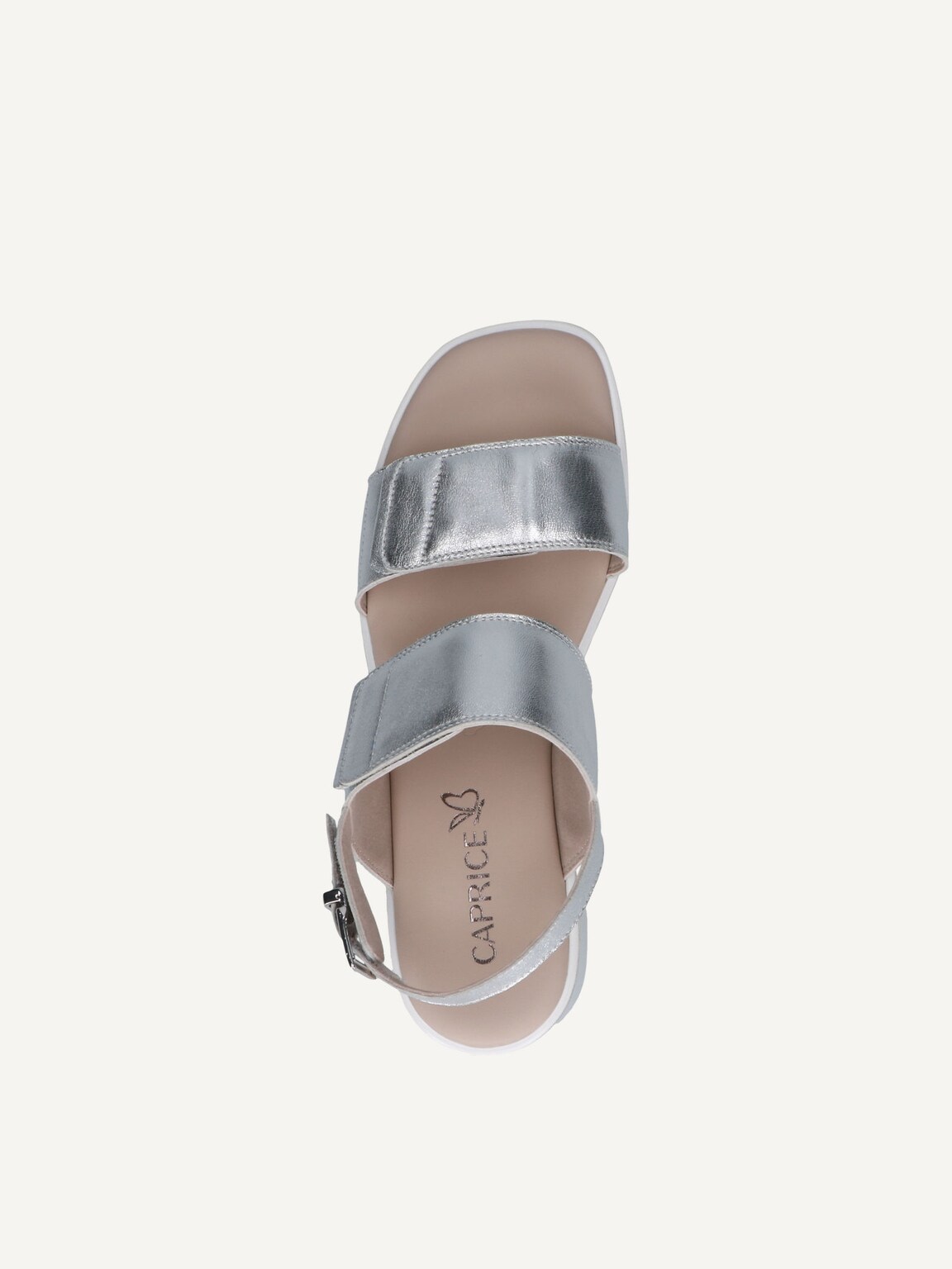 Caprice, Leather Sandal - silver SILVER, image 6 of 6