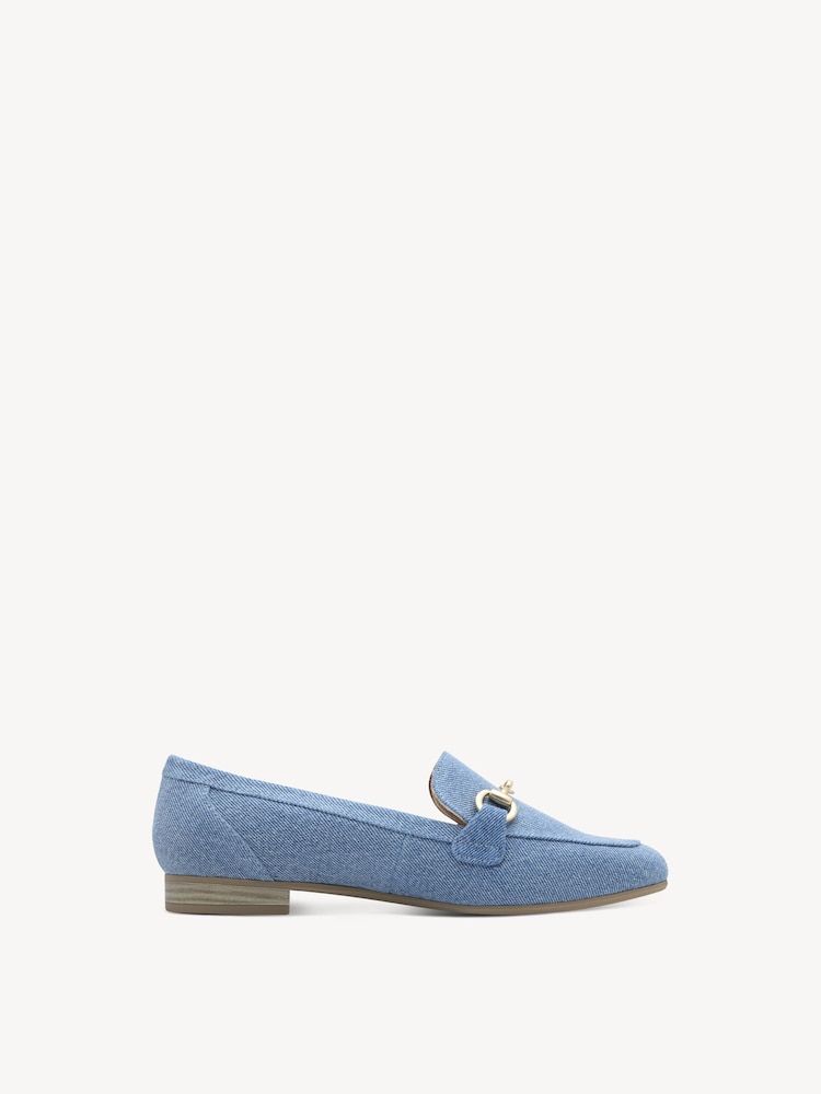 Marco Tozzi, Mocassini - blu LT.BLUE JEANS, immagine 6 di 6