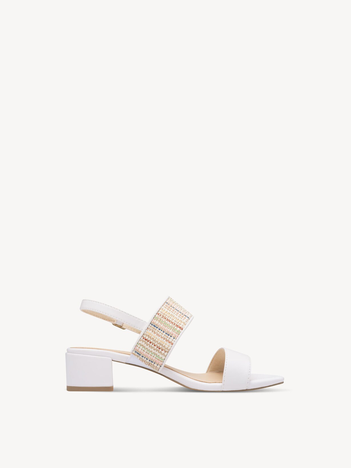 Marco Tozzi, Sandaal - wit WHITE COMB, afbeelding 6 van 6