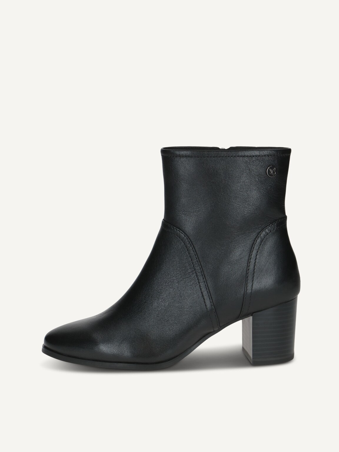 Caprice, Leather Bootie - black BLACK NAPPA, image 2 of 5