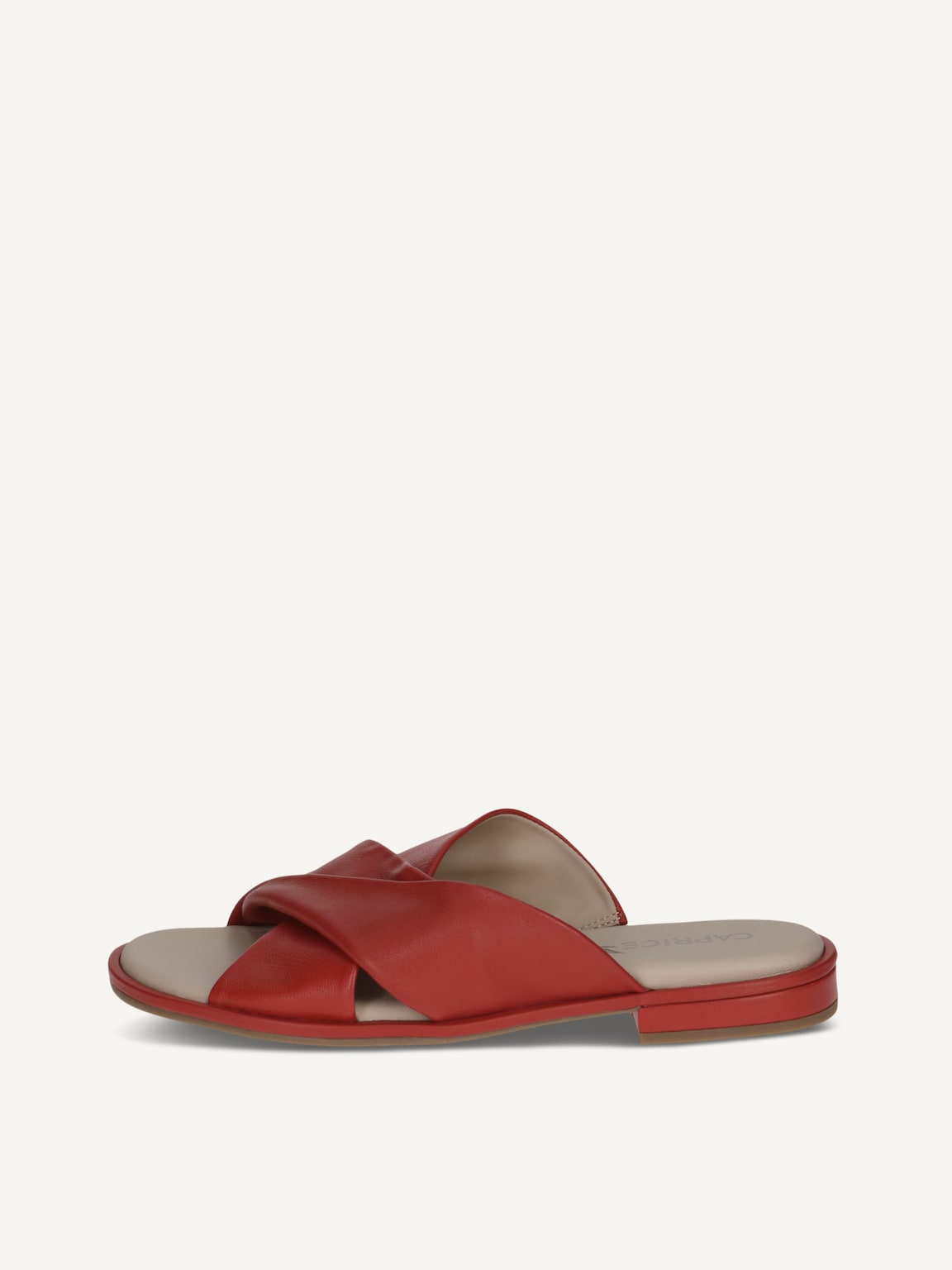 Caprice, Leather Mule - red RED NAPPA, image 2 of 5