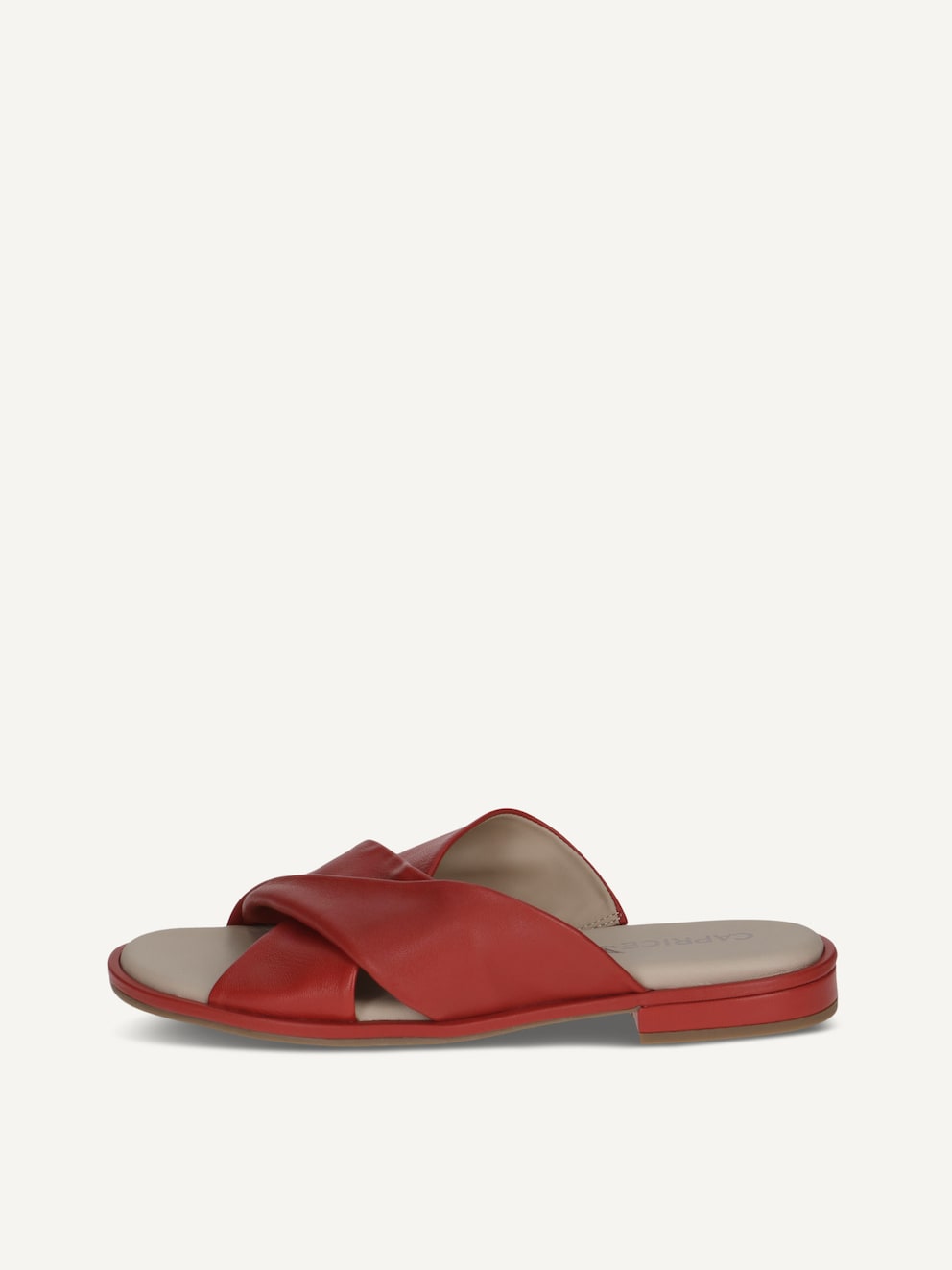 Caprice, Mule en cuir - rouge RED NAPPA, image 1 sur 5