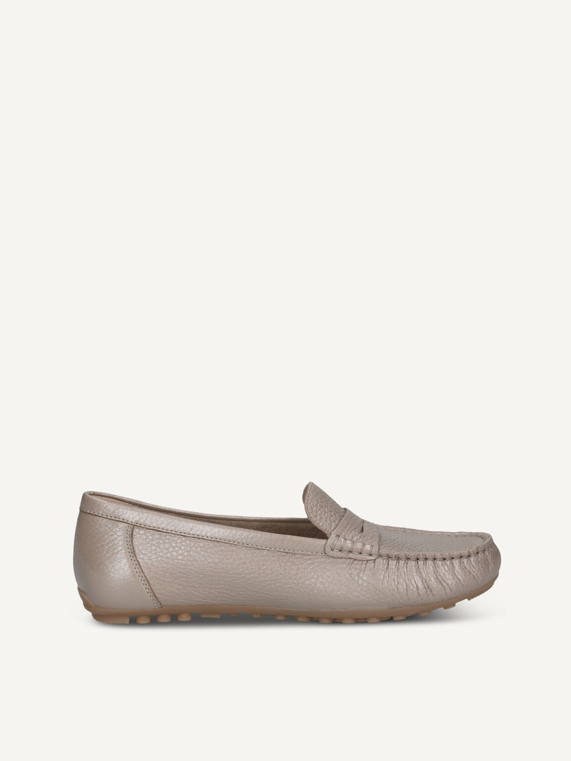Caprice, Leather Moccasin - grey STONE PER.DEER, image 3 of 5