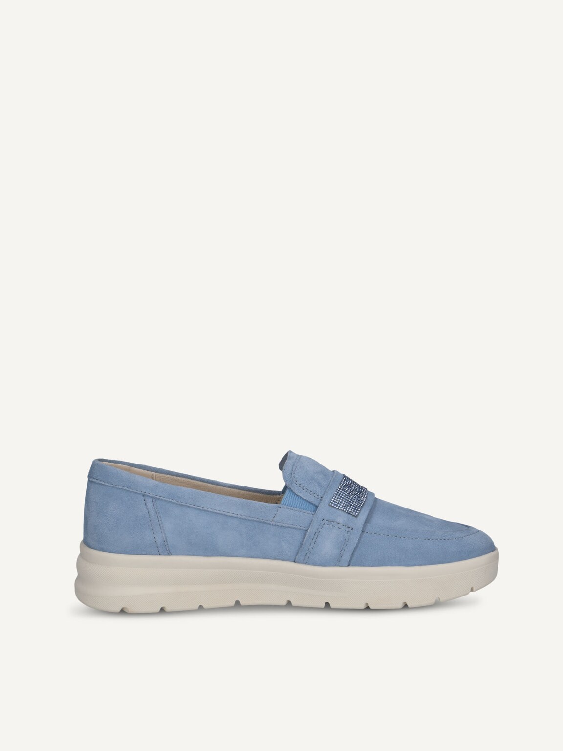 Caprice, Leather Slipper - blue BLUE SUEDE, image 4 of 6