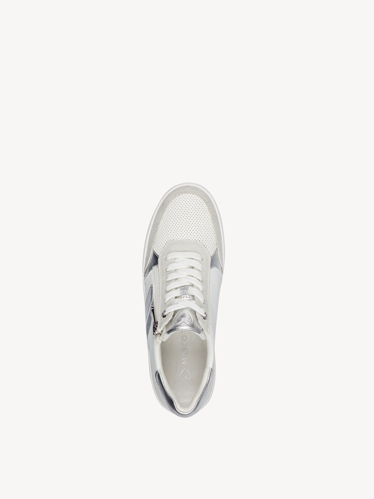 Marco Tozzi, Sneaker - weiß WHITE/SILVER, Bild 5 von 6
