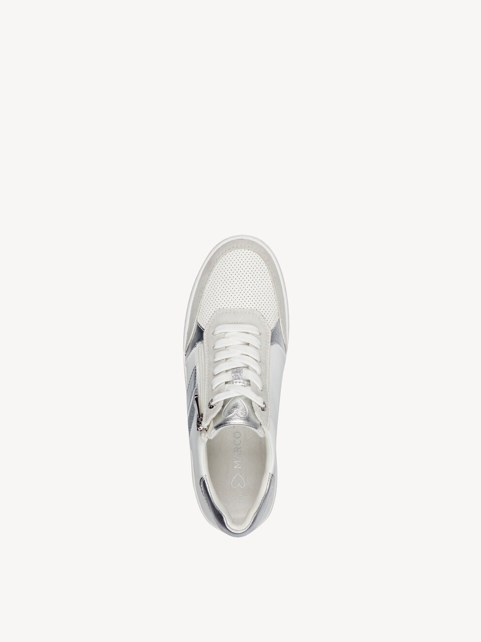 Marco Tozzi, Sneaker - weiß WHITE/SILVER, Bild 5 von 6