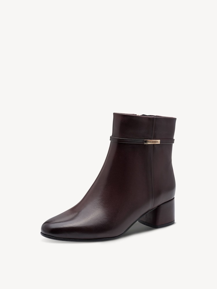 Marco Tozzi, Bootie - red, BORDEAUX, Image 3 of 7