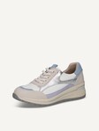 Not selected, Caprice, Leather Sneaker - white WHITE/SILVER