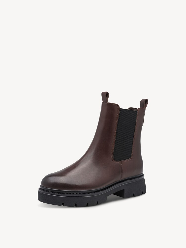 Marco Tozzi, Leder Chelsea Boot - braun Warmfutter MOCCA, Bild 3 von 7