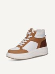 Selected, Caprice, Leather Bootie - brown warm lining CAMEL COMB