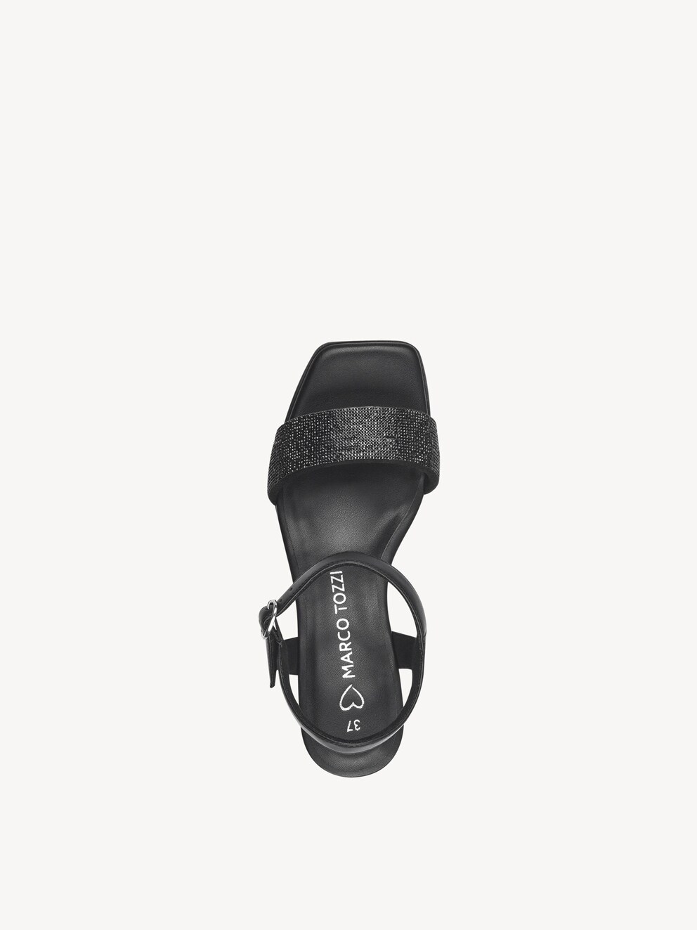 Marco Tozzi, Sandalette - sort BLACK, billede 5 af 6