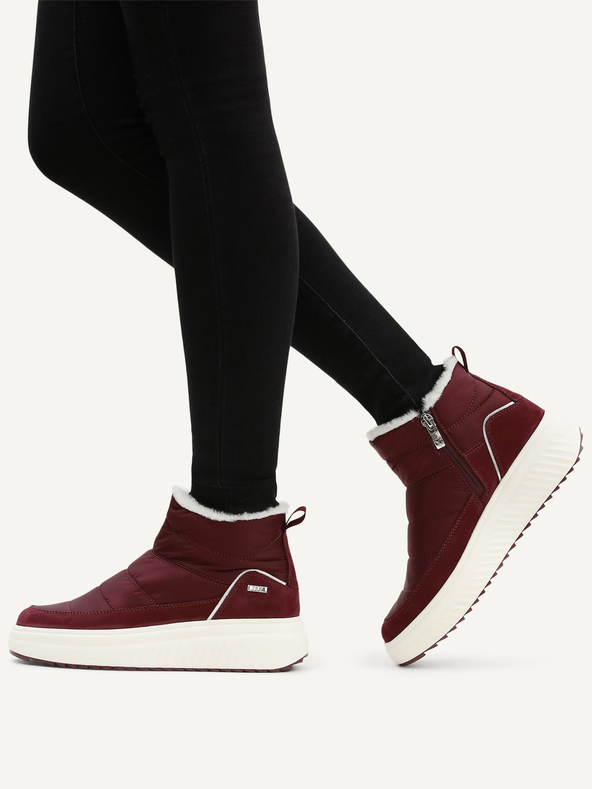 Caprice, Bootie - red warm lining BORDEAUX COMB, image 2 of 6