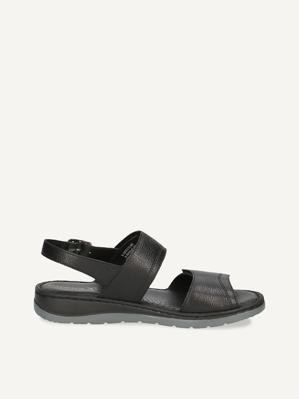 Caprice, Sandale à talon en cuir - noir BLACK NAPPA, image 4 sur 6