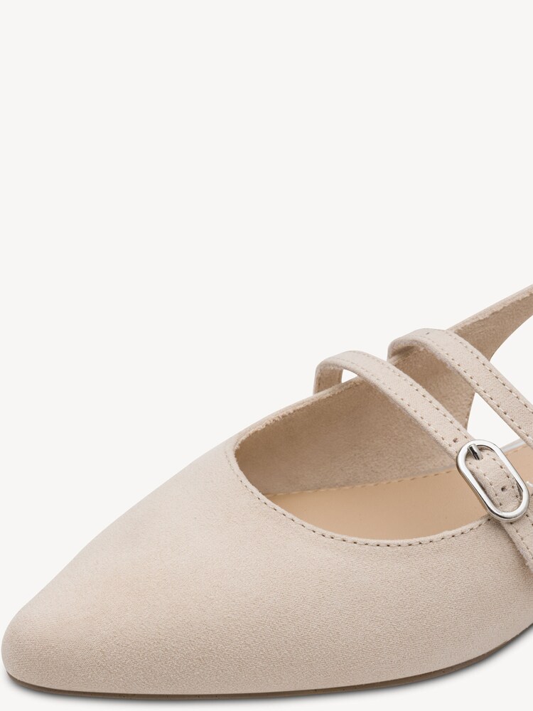 Marco Tozzi, Ballerina - beige LT.TAN, immagine 5 di 6