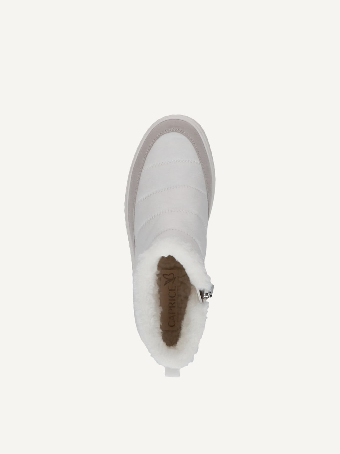 Caprice, Bootie - white warm lining PEARL COMB, image 5 of 5